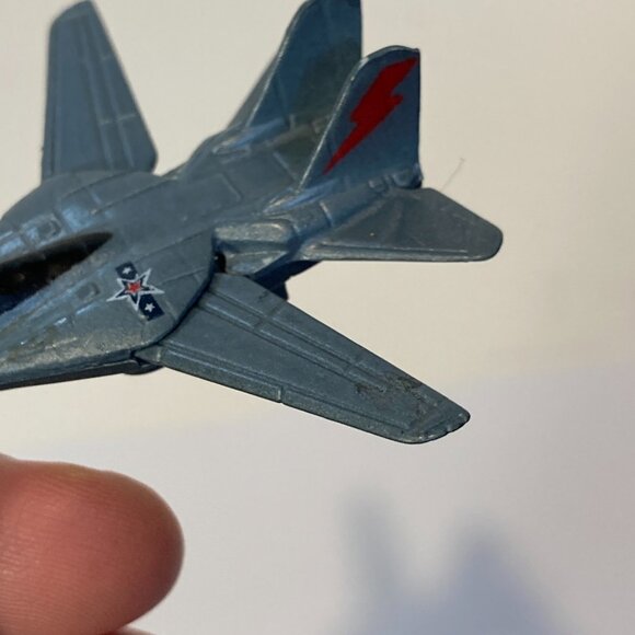 Vintage Micro Machines Military F-14 Tomcat Fighter Aircraft Galoob LGTI 1992 - Picture 8 of 11